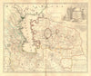 'Nova Maris Caspii et regionis Usbeck' Caspian Uzbek Central Asia. MAAS 1735 map