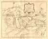 'Partie occidentale de la Nouvelle France ou Canada'.Great Lakes.BELLIN 1745 map