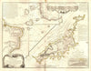 FERNANDO DE NORONHA. L'ocean entre les cotes Afrique & Amerique. BUACHE 1737 map