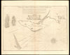 'PORTLAND, the Shambles & the Race of Portland' chart.Weymouth.COLLINS c1774 map