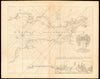 'The Severn or Channell of Bristoll' sea/estuary chart by Capt COLLINS c1774 map
