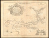 'Milford Haven' sea chart. Haverfordwest Pembroke Daugleddau. COLLINS c1774 map
