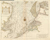 NORTH SEA coast chart. East Anglia Holland Flanders. MOUNT/PAGE/COLLINS 1771 map