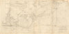 ENGLAND EAST COAST Sea 'chart for the Newcastle Trade'. MOUNT & PAGE c1740 map