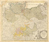 'Circulus Saxoniae Inferioris' Johann Baptist HOMANN. Northern Germany c1730 map