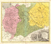'Ducatus Saxoniae Superioris'. Ancient Upper Saxony. ZOLLMANN/HOMANN c1735 map