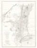 Chorographical Map of the Province of New York in 1779. SAUTHIER & PEASE 1849
