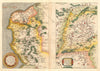 Caletensium et Bononiensium/Veromanduorum. Calais/Boulogne. ORTELIUS c1584 map