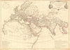 'Orbis veteribus notus'. The World known to the Ancients. D'ANVILLE  1763 map