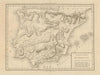 'Espagne et Portugal Carte Physique'. Mentelle/Chanlaire. Spain Iberia c1798 map
