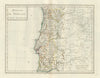 'Royaume de Portugal Carte Générale' by Mentelle/Chanlaire. Portugal c1798 map