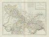 'Inde Indostan Bengale… en deça du Gange' by Mentelle/Chanlaire. India c1795 map