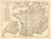 'Gallia Antiqua ex Aevi Romani Monumentis eruta…' D'ANVILLE. Gaul 1760 old map