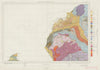 Geological survey of England & Wales. Sheet 3. Lake District. Vintage map 1963