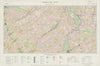 Crowland Fens (TF11 and TF21) Land Use Survey Sheet 499. 85x55cm 1961 old map