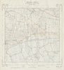 Vintage Ordnance Survey OS map sheet TR03 Mersham Smeeth Ruckinge 1961 old