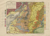 Bristol District geological survey sheet Mendip Hills Cotswolds Bath 1955 map