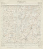 Vintage Ordnance Survey OS map sheet TR14 Stelling Elham Lyminge 1961 old