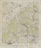 Vintage Ordnance Survey OS map sheet 159 Chiltern Hills & Thames Valley 1945