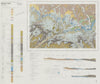 Merthyr Tydfil. Geological survey map. Sheet 231. Wales Brecon Beacons 1979