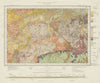South West London geological survey sheet 270 Richmond Chiswick Kew &c 1962 map