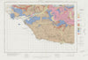 Bridgend geological survey sheet 261/2 Cowbridge Vale of Glamorgan 1974 map