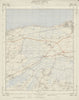 Vintage Ordnance Survey OS map sheet TR26 Stourmouth Sarre Monkton 1960