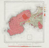 Penzance geological survey sheet 351 & 358 Penwith peninsula Land's End 1970 map