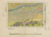 Sevenoaks geological survey sheet 287 High Weald North Downs Tonbridge 1950 map