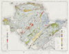 Anglesey geological survey sheet Wales Bangor Holyhead Caernarfon 1974 old map