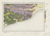 Hastings. Geological survey map. Sheet 320. Sussex Bexhill Rye High Weald 1962