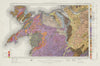 [North Wales] geological survey map sheet 9 & 10. Wales Snowdonia Anglesey 1968