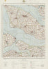 Sommelsdijk Middelharnis Goeree-Overflakkee Goudswaard. 43 West 1959 old map