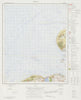 Nieuw-Hamstede Westenschouwen Breezand. Pre-Oosterscheldekering 42 West 1972 map