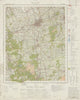 Roosendaal St Willebrord (Heike) Hoogerheide Ossendrecht 49 Oost 1961 old map
