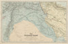 Euphrates Valley Syria Kurdistan Levant Iraq Persia Palestine. STANFORD 1896 map