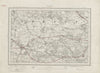 Dorchester sheet 328. Wareham Puddletown Dorset. ORDNANCE SURVEY 1905 old map