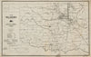 OKLAHOMA OIL MAP. Refinery & transportation pipelines & companies 1918 old