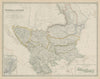 Turkey in Europe. Balkans Bosphorus Rumania Rumelia. 50x60cm. JOHNSTON 1879 map