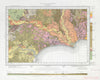 Bournemouth geological survey sheet 329 Dorset Poole Christchurch 1962 old map