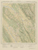 SURVEY OF INDIA 53 A/NW Himachal Pradesh Pragpur Nadaun Jawalamukhi Amb 1925 map