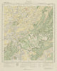 SURVEY OF INDIA 54 B/SE Rajasthan Gangapur Khandar Fort Karanpur 1924 old map