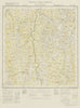SURVEY OF INDIA 54 D/SW Rajasthan Madhya Pradesh Pirawa Jirapur Soyat 1936 map