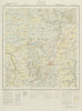 SURVEY OF INDIA 54 H/NW Madhya Pradesh Rajasthan Guna Umri Bajrangarh 1933 map