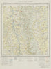SURVEY OF INDIA 54 H/SW Madhya Pradesh Aron Raghogarh Lateri Anandpur 1933 map