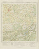 SURVEY OF INDIA 54 P/NE Madhya Pradesh Chhatarpur Khajuraho Monuments 1932 map