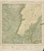 SURVEY OF INDIA 58 G/NW Tamil N. Kerala Cardomom Hills Periyar Thekkady 1925 map