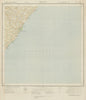 SURVEY OF INDIA 58 O/NW Tamil Nadu Thondi Kottaippattanam Palk Strait 1923 map