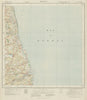 SURVEY OF INDIA 66 B/NW Andhra Pradesh Kavali Allur Isakapalle Mypadu 1921 map