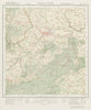 SURVEY OF INDIA 73 F/10 Jharkhand Chakhradharpur Chaibasa Forest 1913 old map